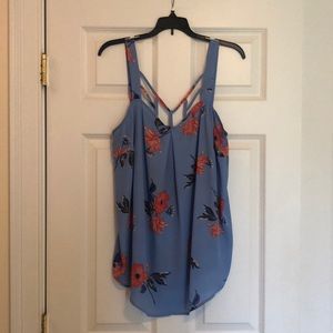 Floral tank top